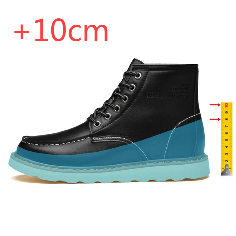2025 Men Boots Elevator Shoes  – Sewing Latex recenzja i cena