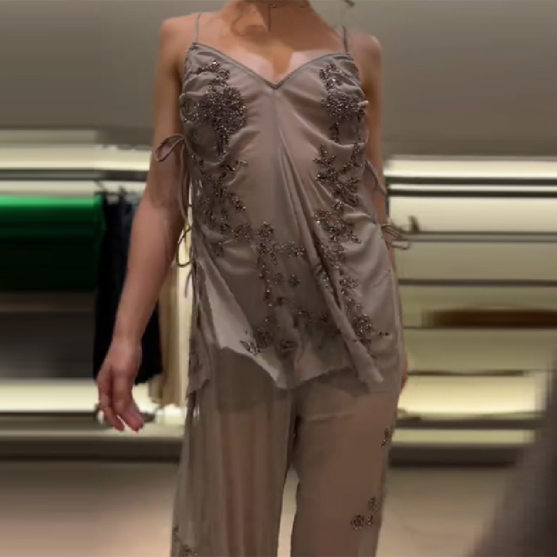 2026 New Women Grey Two-piece  – Sewing Vest recenzja i cena