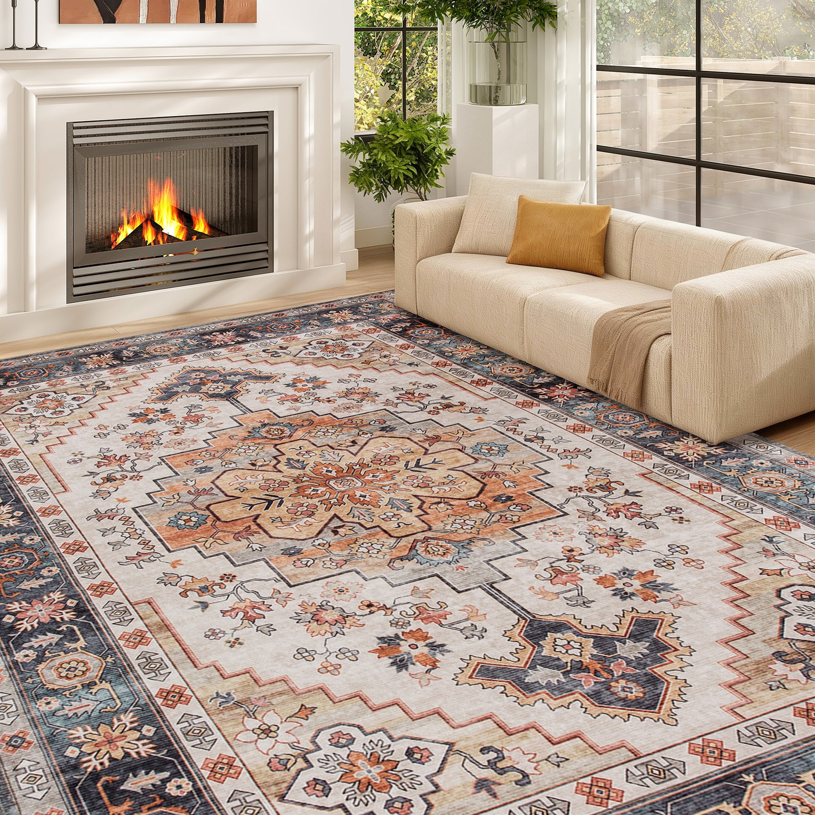 Area Rug 5x7, Machine Washable – Century Textile & Sewing Supply Reviews recenzja i cena
