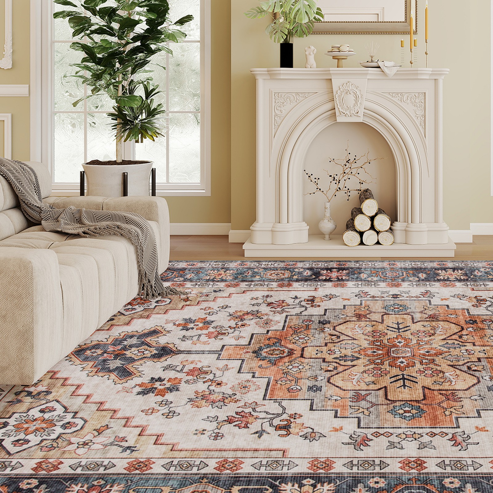 Area Rug 5x7, Machine Washable – Century Textile & Sewing Supply Reviews recenzja i cena