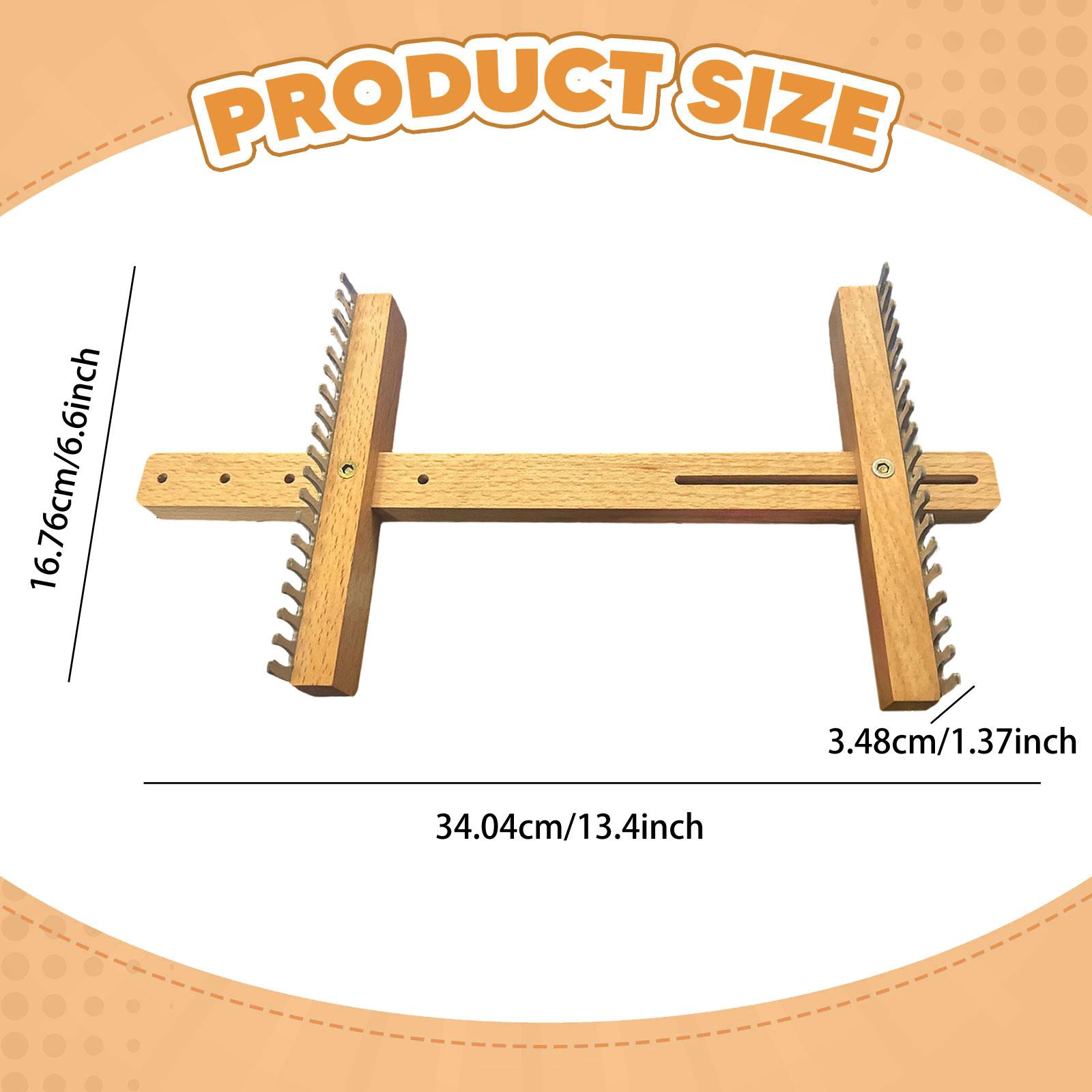 Adjustable Wooden Loom Weaving – Textile For Sewing recenzja i cena
