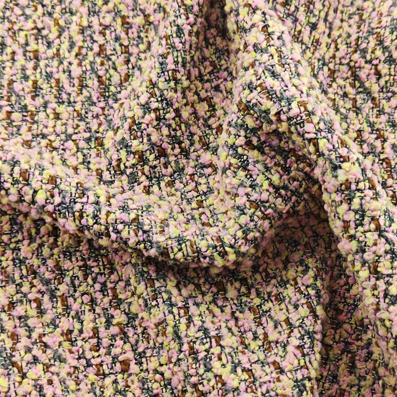 Pink Color Terry Yarn-Dyed Bra – Sewing Tweed Fabric recenzja i cena