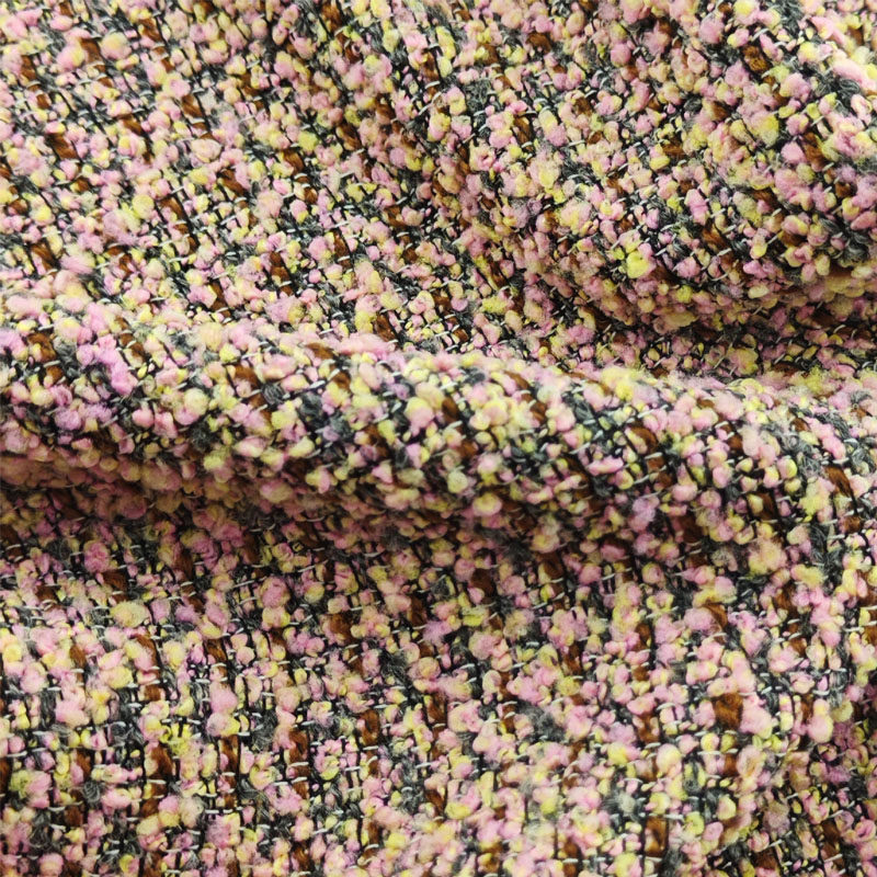 Pink Color Terry Yarn-Dyed Bra – Sewing Tweed Fabric recenzja i cena