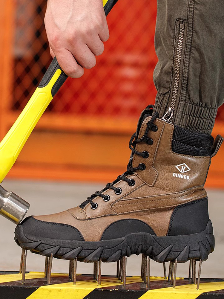 High-top Men Boots Waterproof  – Sewing Cloth recenzja i cena