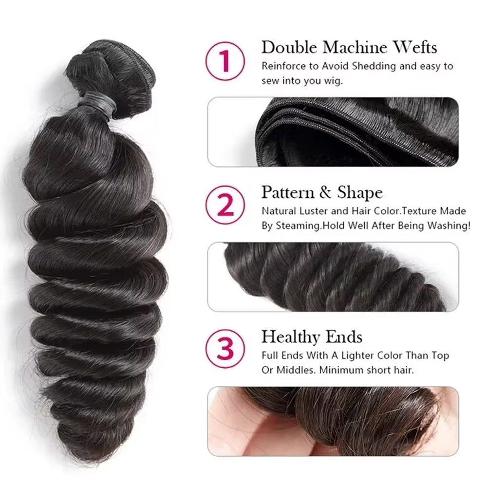 Raw Human Hair Bundles Brazili – Sewing Lab recenzja i cena