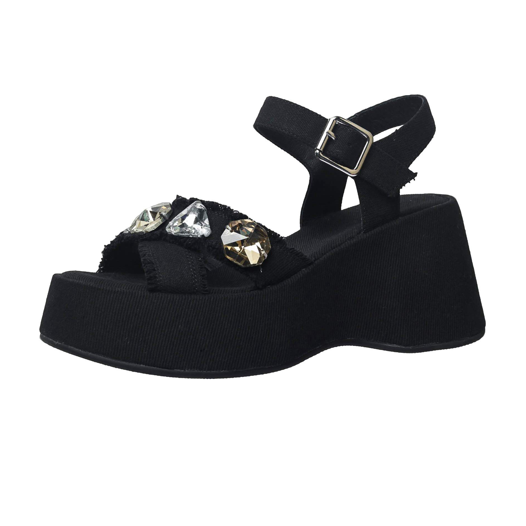 Krazing Pot Denim Peep Toe Pla – Sewing Cloth recenzja i cena