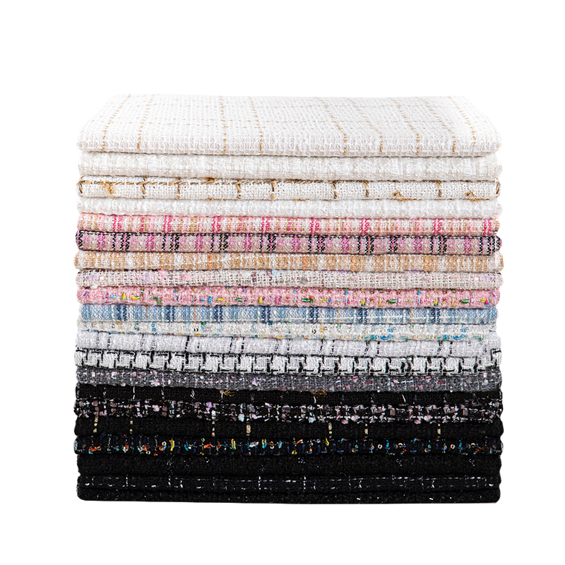 Women\'s Tweed Fabric Thickene – Sewing Tweed Fabric recenzja i cena