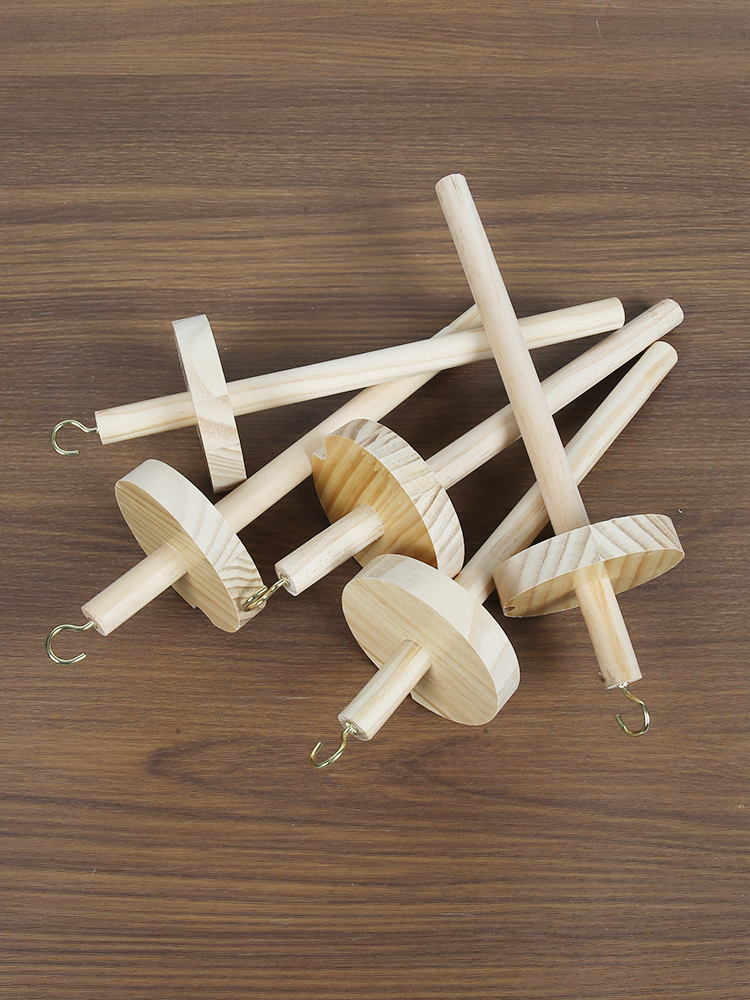 Wooden Spinning Mallet DIY Yar – Textile For Sewing recenzja i cena