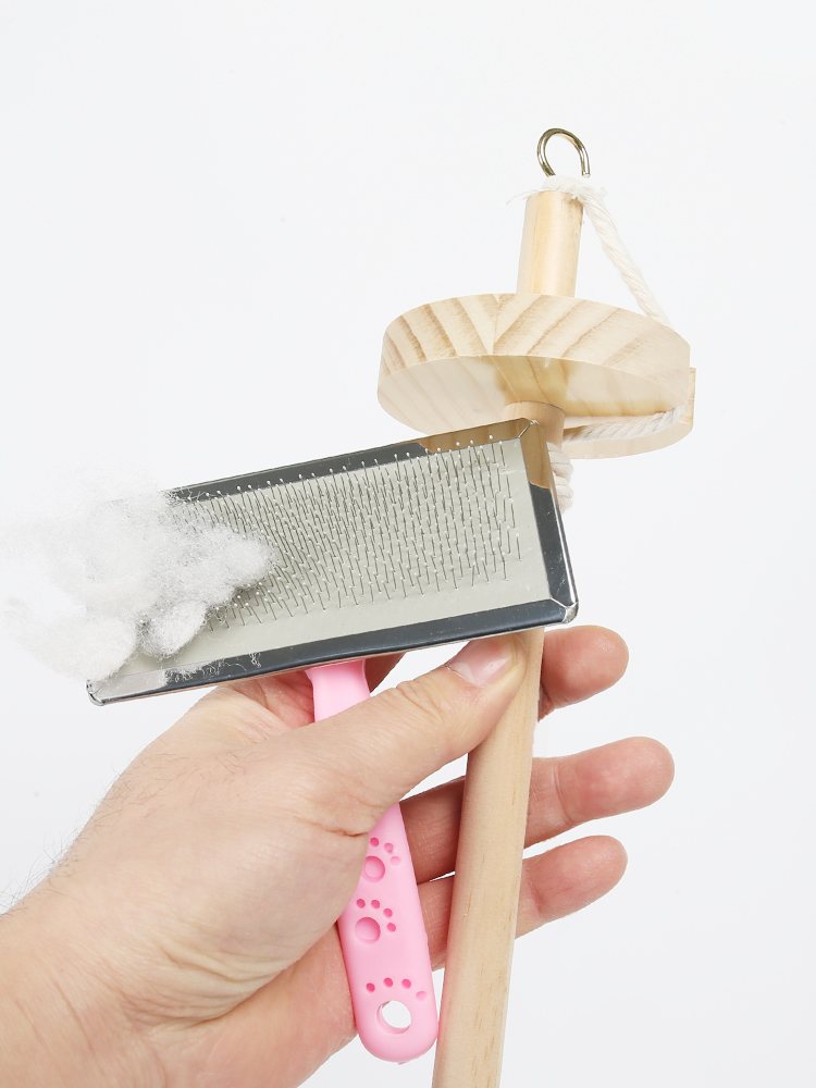 Wooden Spinning Mallet DIY Yar – Textile For Sewing recenzja i cena