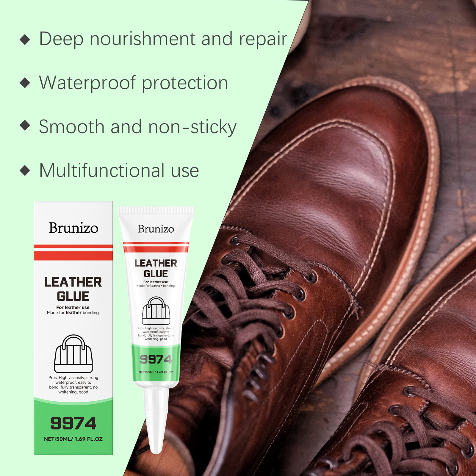 Heavy Duty Leather Glue Bruniz – Fabric Glue Bond recenzja i cena