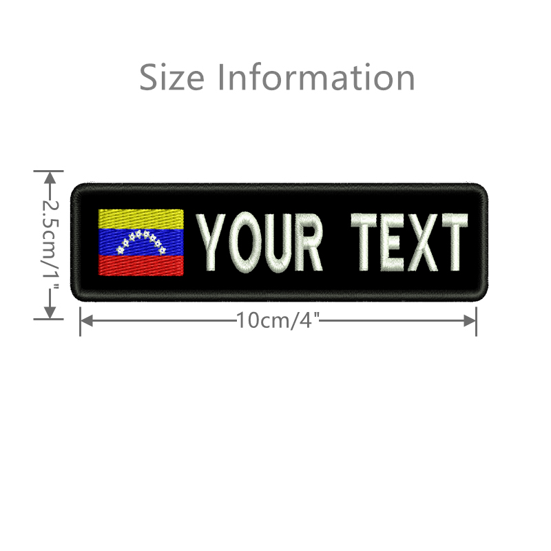 Venezuela Flag Custom Name Pat – Sewing Labels recenzja i cena