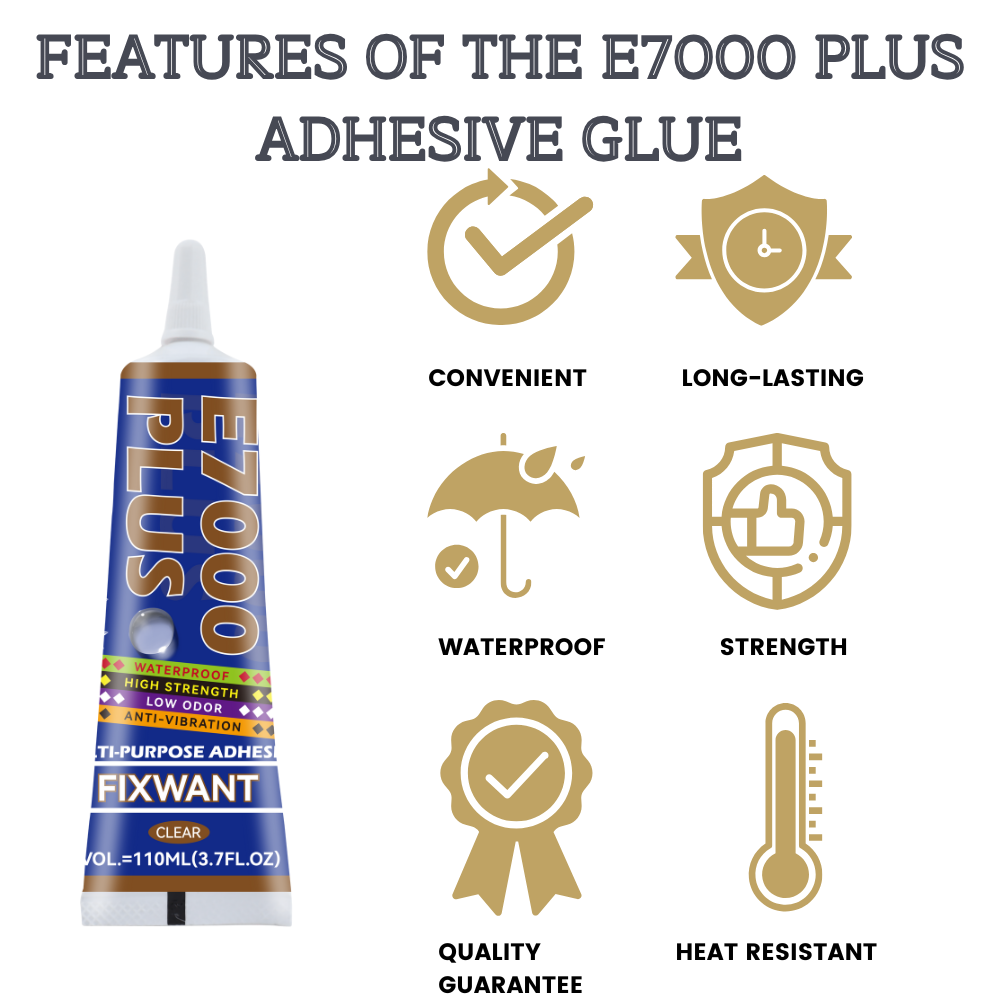 E7000 PLUS Multi-Purpose Glue  – Fabric Glue Bond recenzja i cena