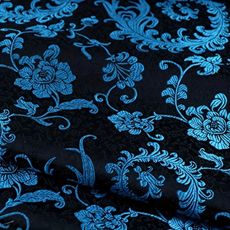 3D Blue Phoenix Tail Brocade F – Sewing Cloth recenzja i cena