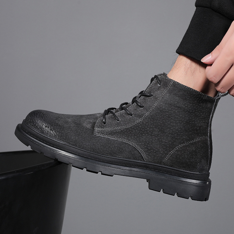 Men's boots autumn and winter  – Sewing Nylon recenzja i cena