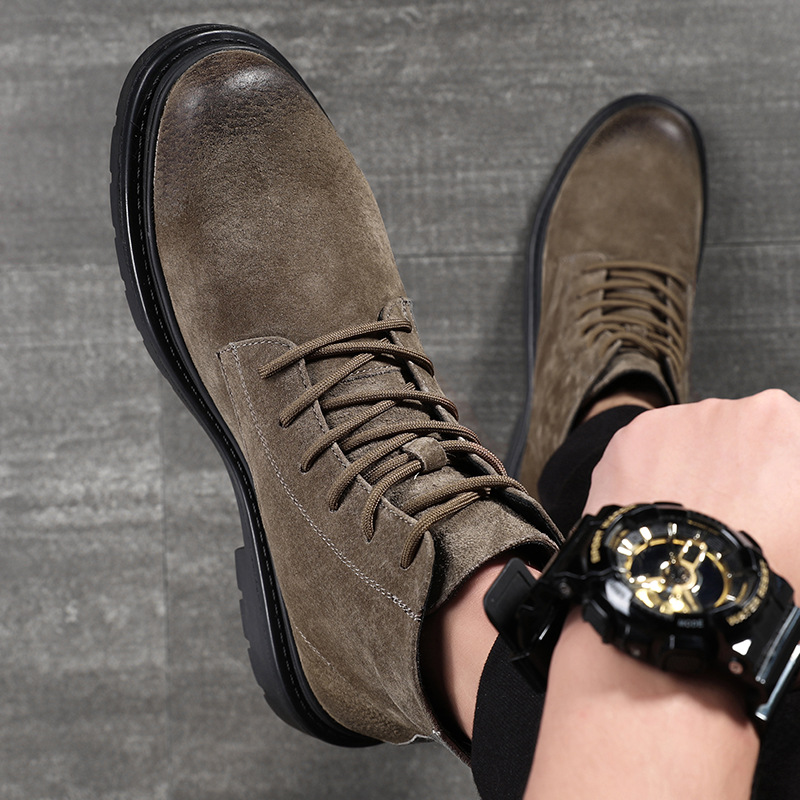 Men's boots autumn and winter  – Sewing Nylon recenzja i cena
