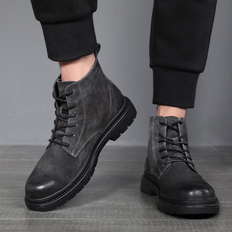 Men's boots autumn and winter  – Sewing Nylon recenzja i cena