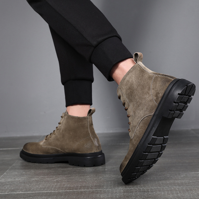Men's boots autumn and winter  – Sewing Nylon recenzja i cena