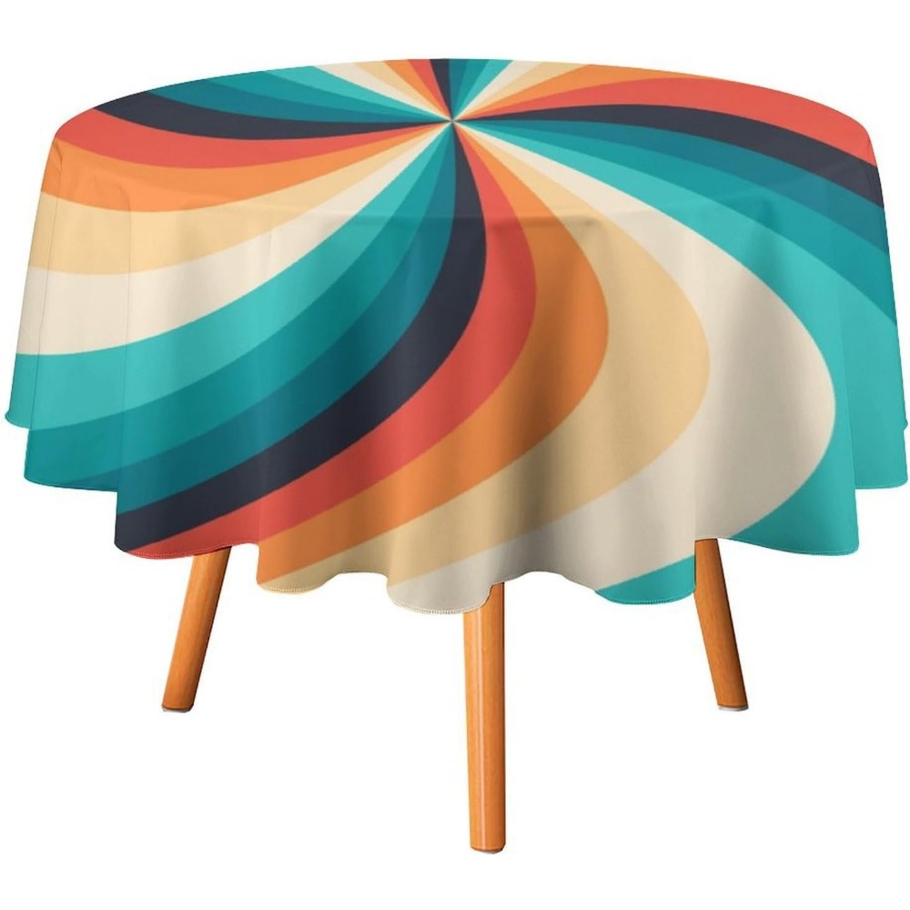 Vintage Groovy Swirl Round Tab – Century Textile & Sewing Supply Reviews recenzja i cena