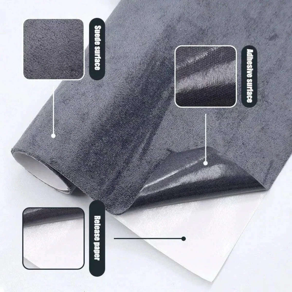Easy Paste Self Stick Suede Fa – Fabric Glue Bond recenzja i cena