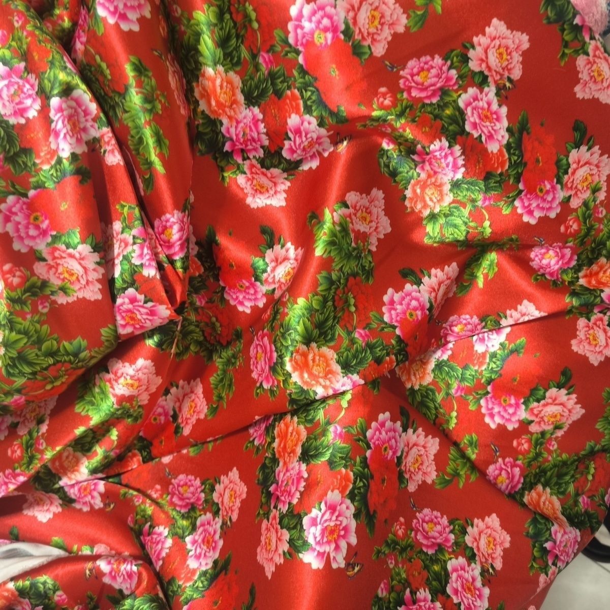 Satin Fabric Cloth without Ove – Textile For Sewing recenzja i cena