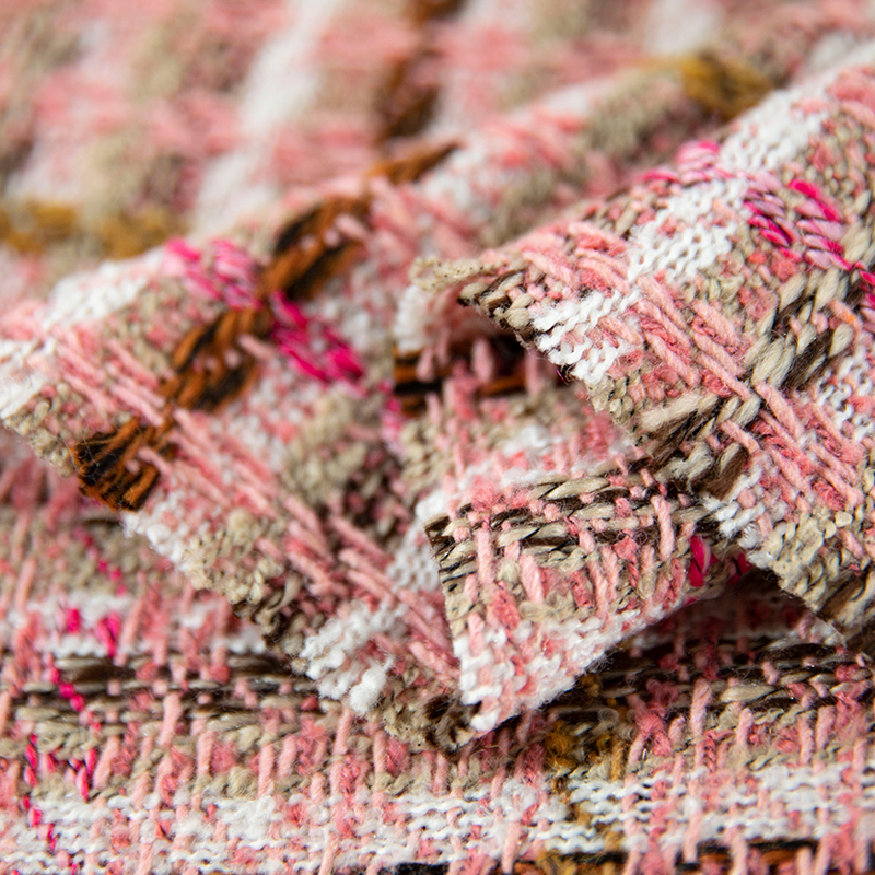 Plaid Tweed Fabric  By The Met – Sewing Tweed Fabric recenzja i cena