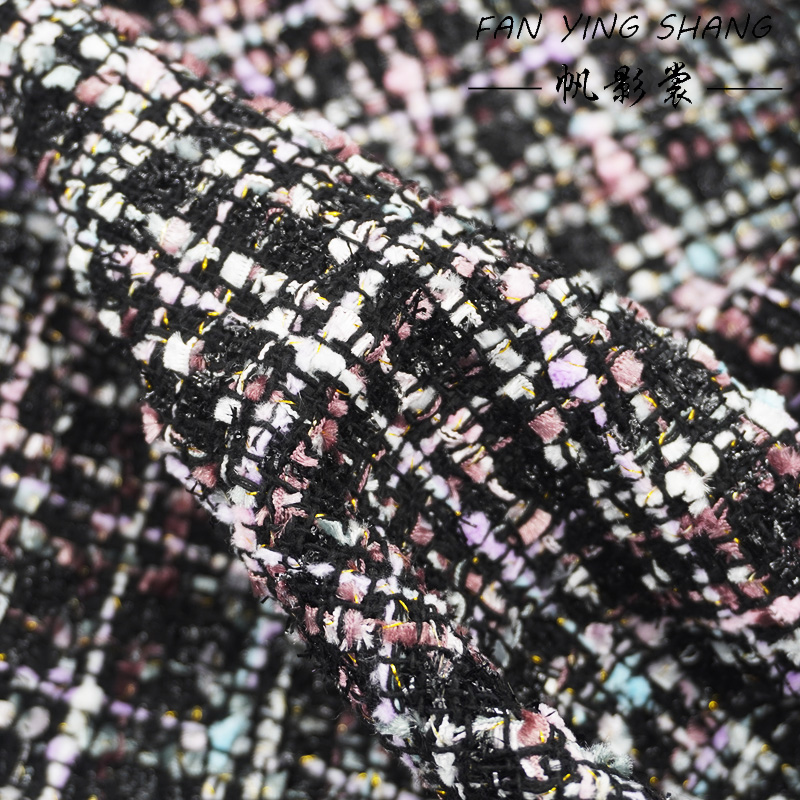 2025 Black Plaid Elegance Twee – Sewing Tweed Fabric recenzja i cena