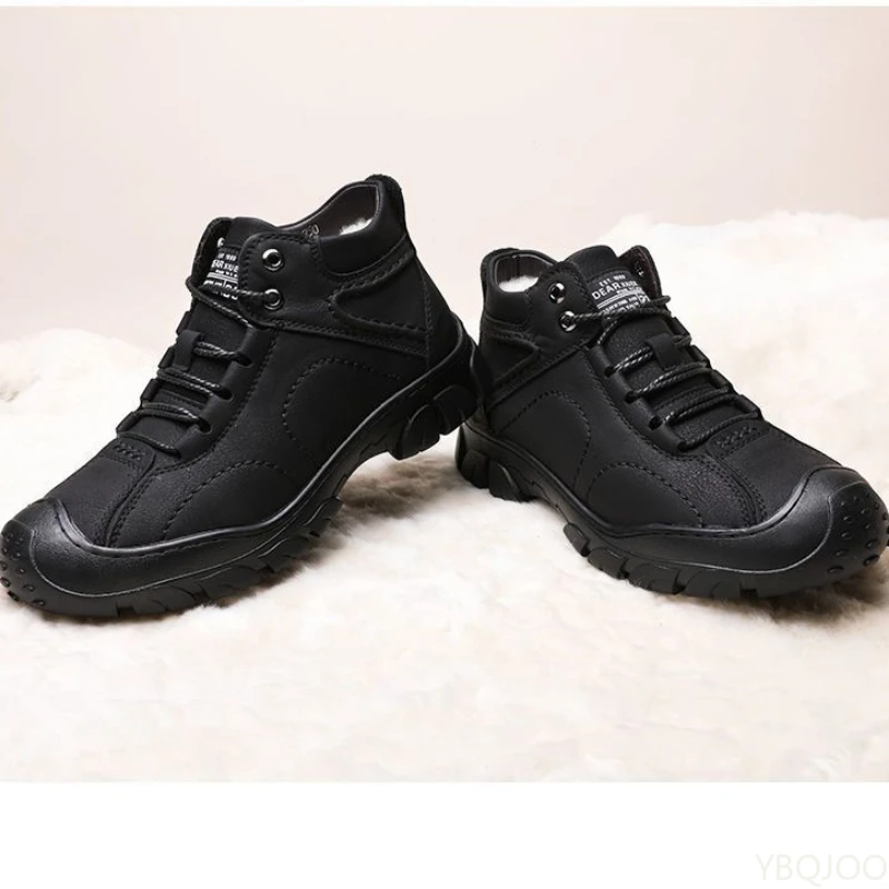 Men's Winter Velvet Thick Boot – Sewing Fleece recenzja i cena