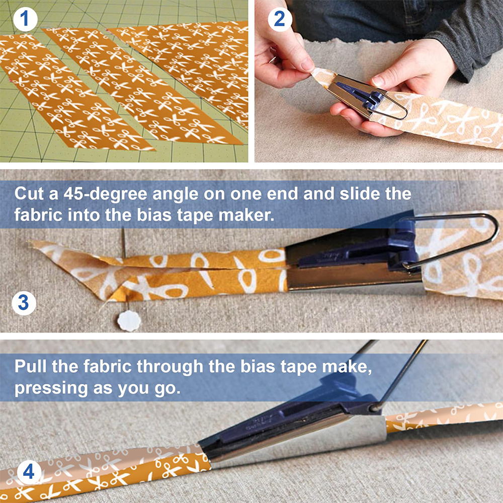 1pc 9/12/18/25mm Bias Tape Mak – Binding Tape Bias recenzja i cena