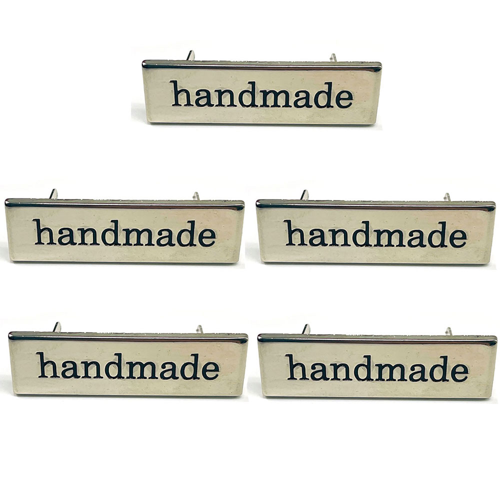5Pcs Metal Handmade Tag Labels – Sewing Label recenzja i cena
